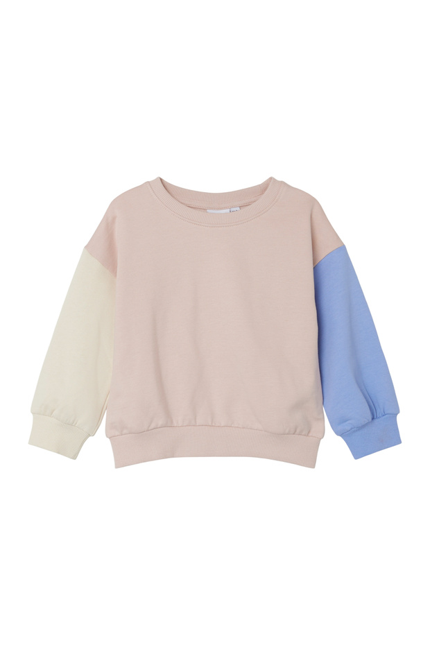 NMFVISUSAN LS BOXY SWEAT BRU - 4