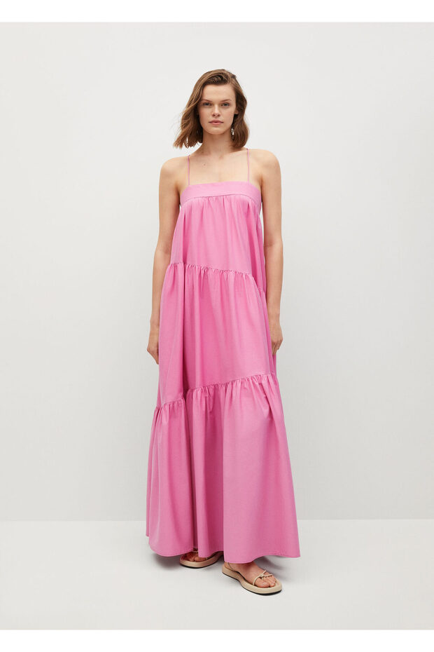 Pembe Kadın Elbise 17071077 - 1