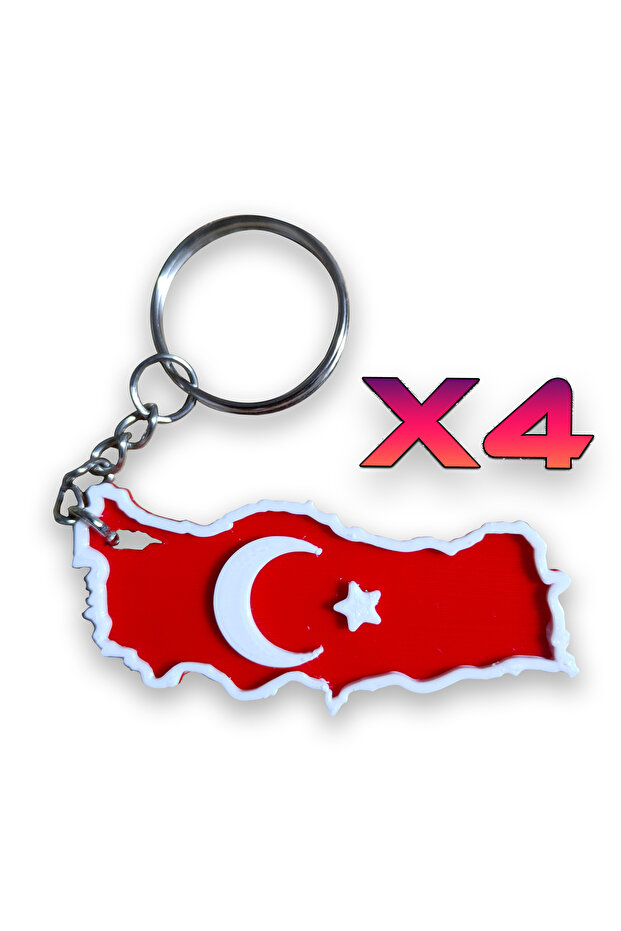 سلسلة مفاتيح على شكل خريطة تركيا - 1