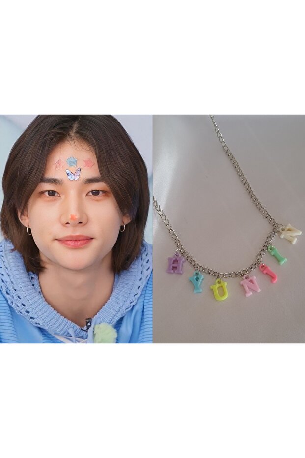 Stray Kids Hyunjin necklace skz