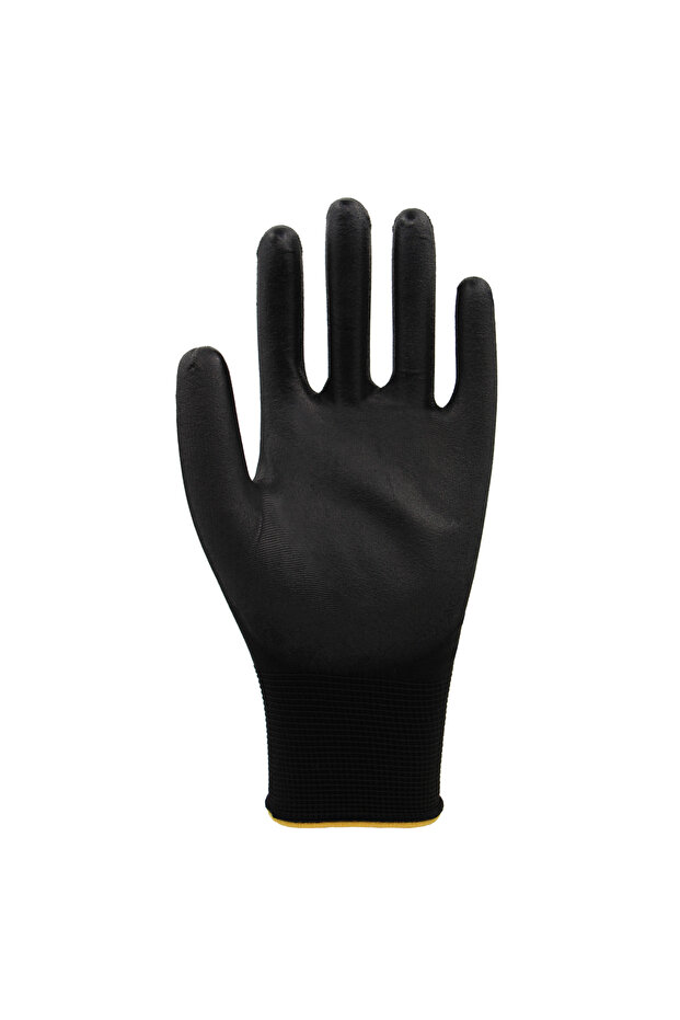 PU SLIM Poliüretan Kaplı Polyester Örme Eldiven 12 Çift - 3