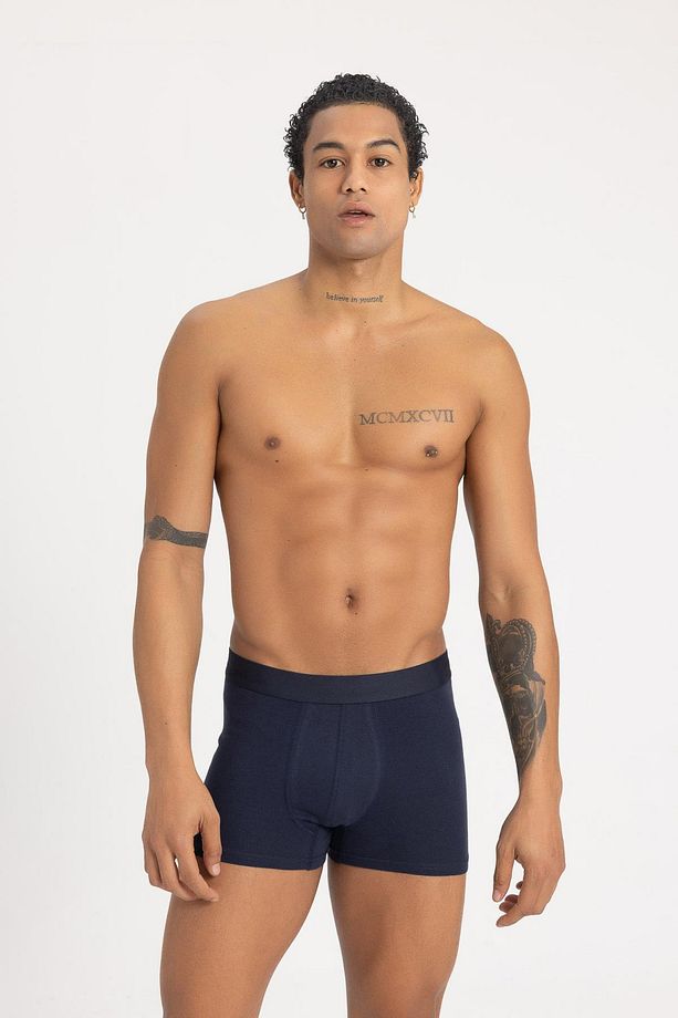 Regular Fit Kalp Desenli 3'lü Boxer B7923ax24sm - 6