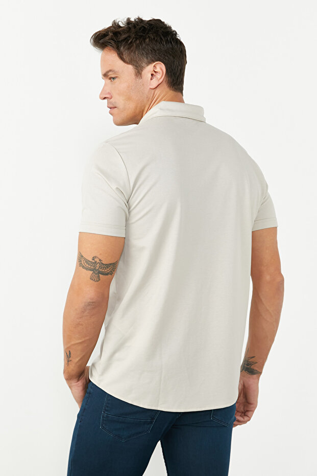 R-8752 ERKEK GÖMLEK - 8