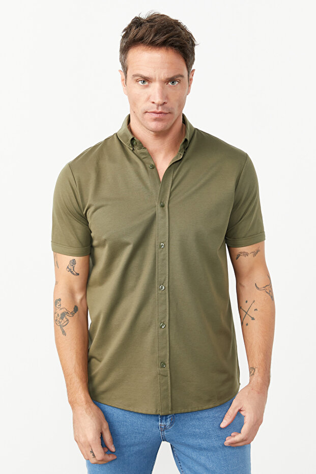 R-8752 ERKEK GÖMLEK - 1