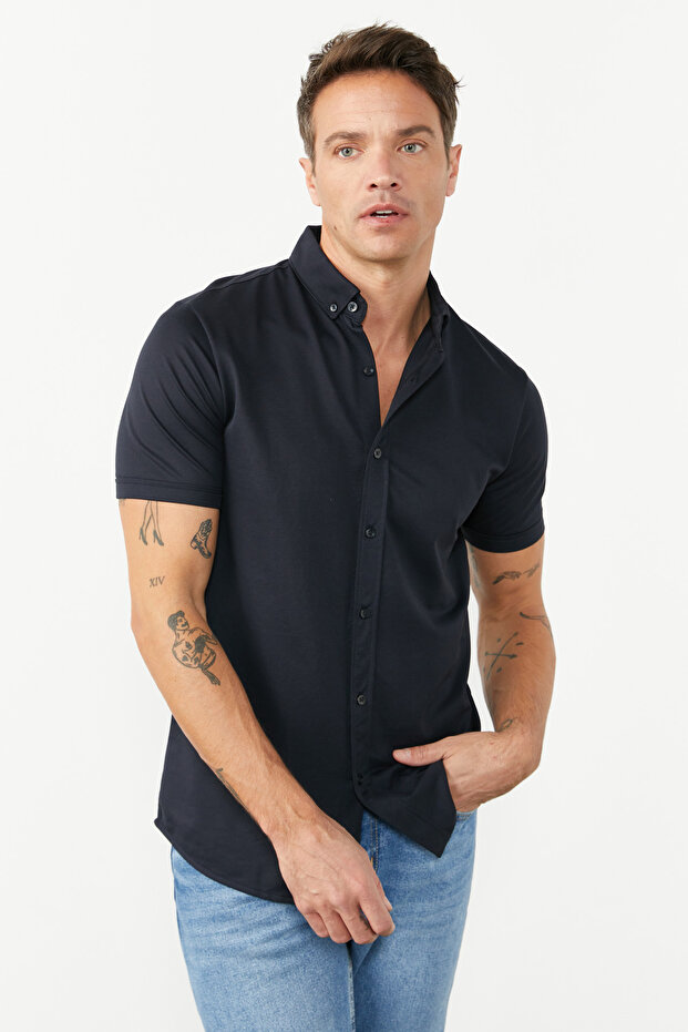 R-8752 ERKEK GÖMLEK - 2