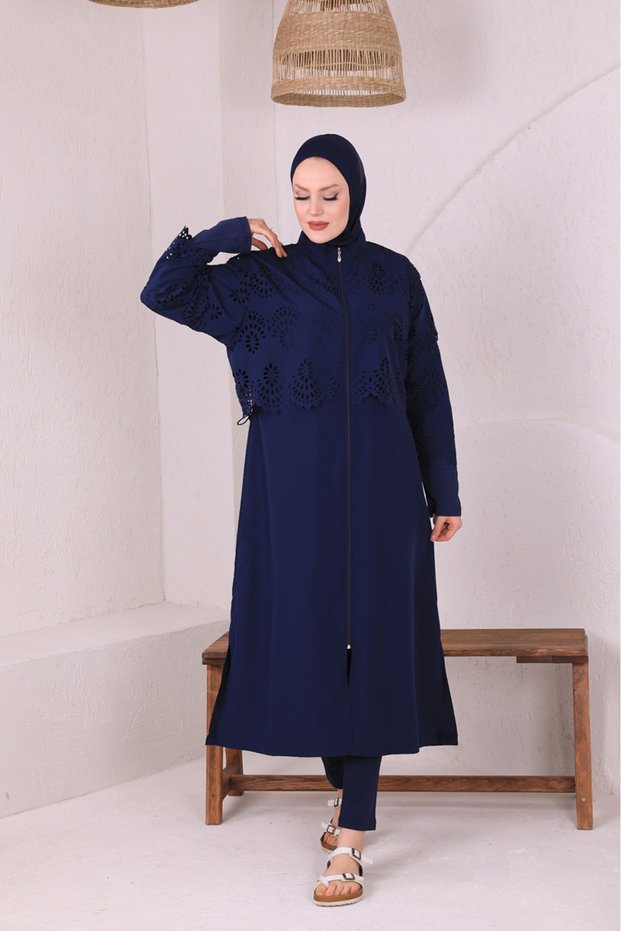 ملابس سباحة مقاس كبير مقطوعة بالليزر