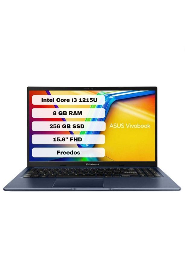 Vivobook 15 X1502ZA-EJ1645 Intel Core i3 1215U 8GB 256GB SSD Freedos 15.6" FHD Bilgisayar - 1