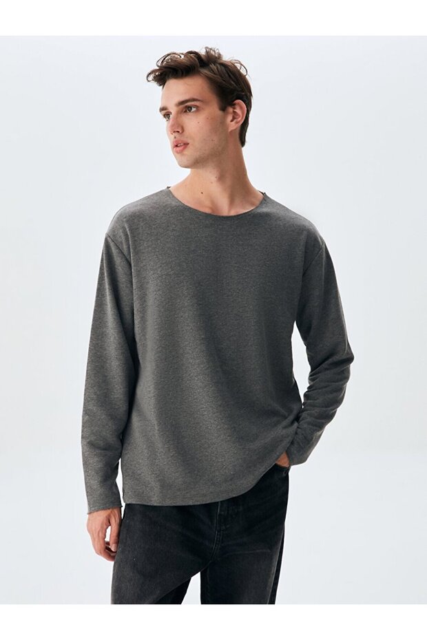 Antrasit Sweatshırt - 2