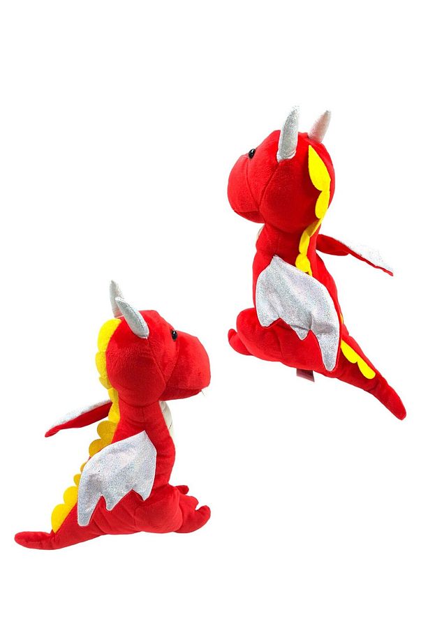 Sevimli Oyuncak Pelüş Ejderha Dinozor Ejderha Peluş 37cm. - 3