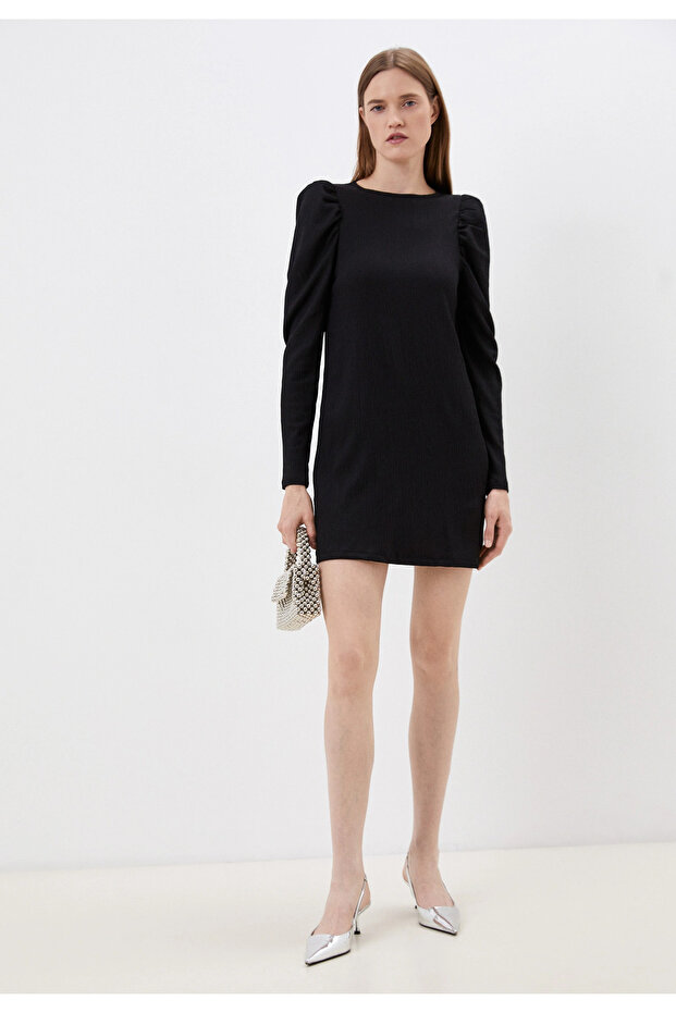 Siyah Kadın Elbise 37957766 - 2