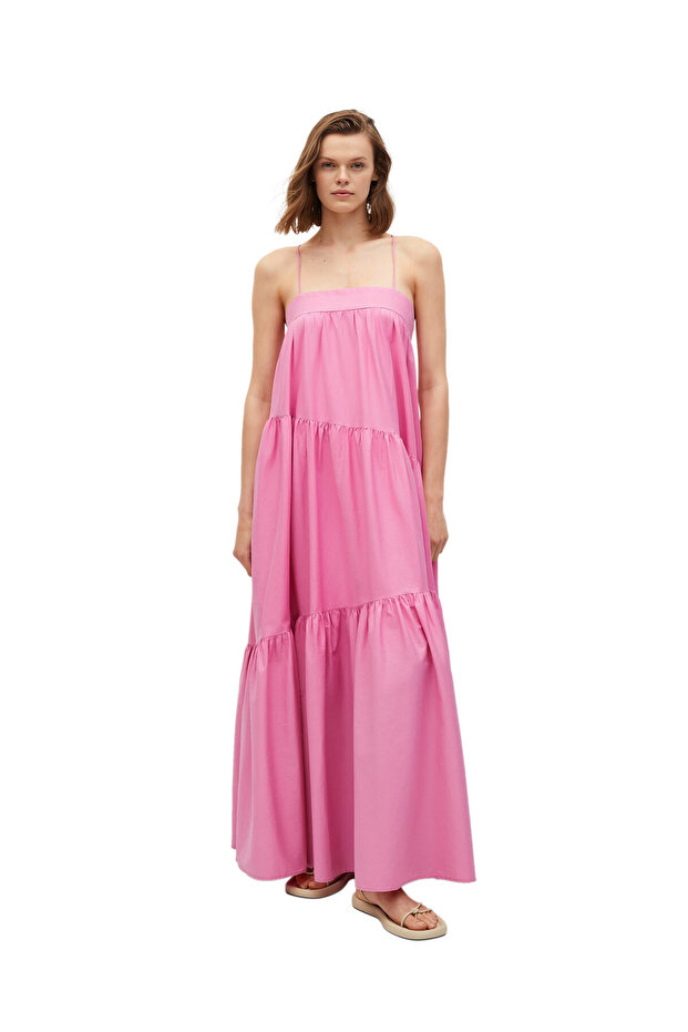 Pembe Kadın Elbise 17071077 - 11