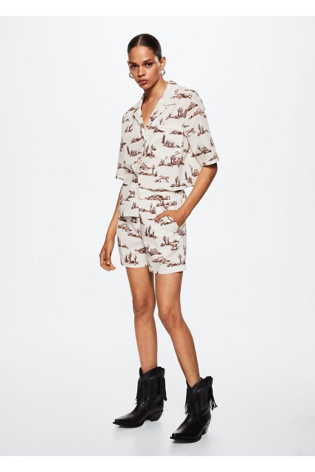 White Women's Skirt 37052880
