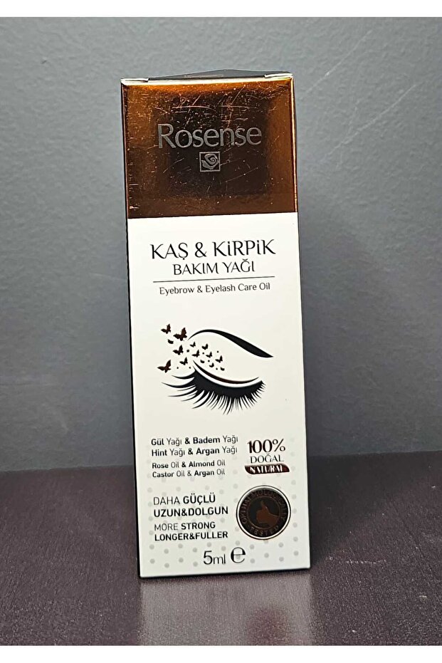 Kaş ve Kirpik Bakım Yağı Daha Güçlü Uzun Dolgun Eyebrow And Eyelash Care Oil 5 ML - 2