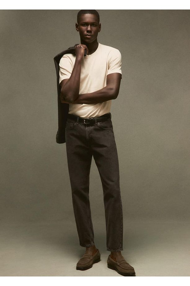 Ben model tapered cropped jean - 8
