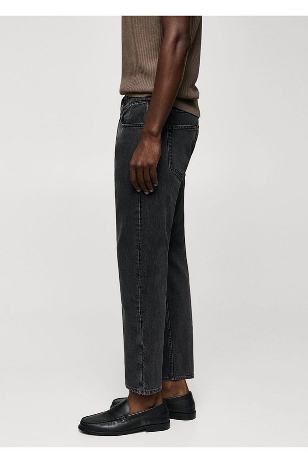 Ben model tapered cropped jean - 6