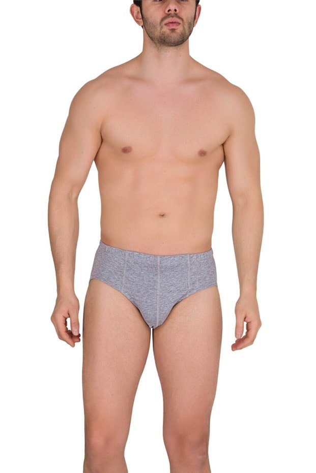 Men's Cotton Colorful Slip Panties 6 Pieces