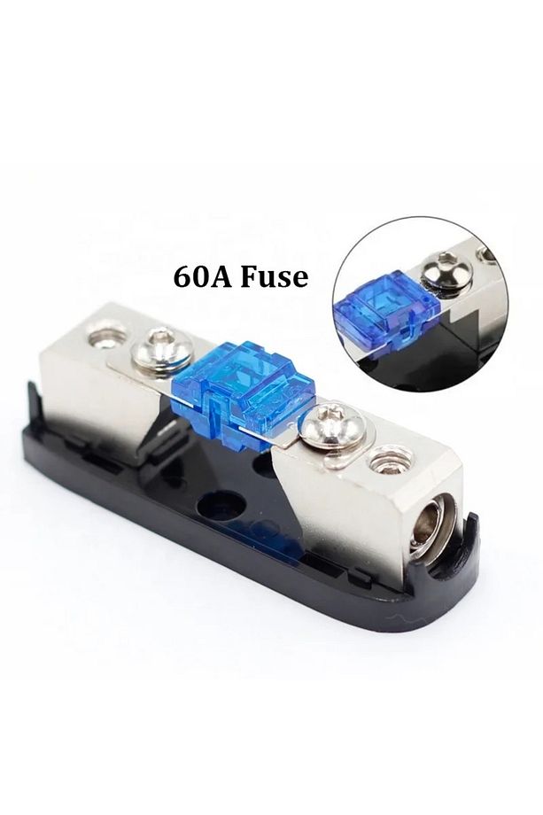 Sn-60amp 60 Amper Amfi Sigortası 8ga 4Ga Kablo Uyumlu 1. Sınıf kalite - 4