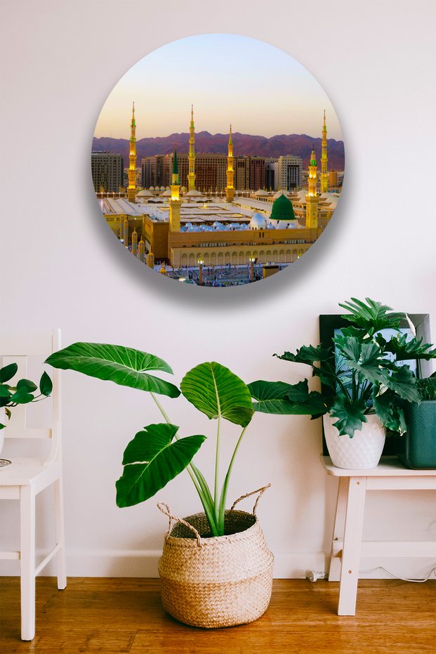 Mosque Nebevi Religious Painting Model, Home, Living Room, Hall, Office Islamic Wall Decoration