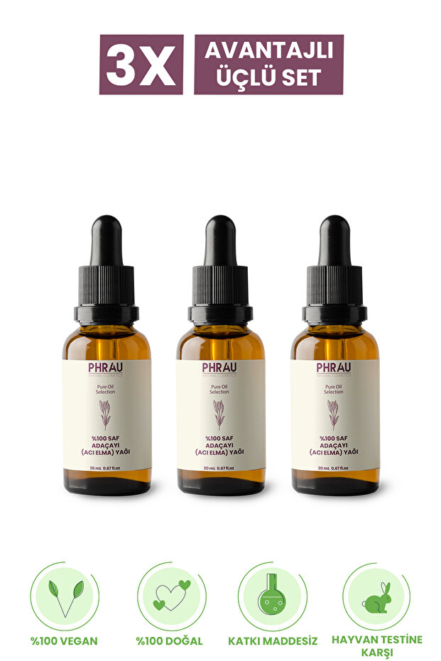 100% Pure and Natural Rosemary Essential Oil 20 ml Advantageous 3-Piece Set