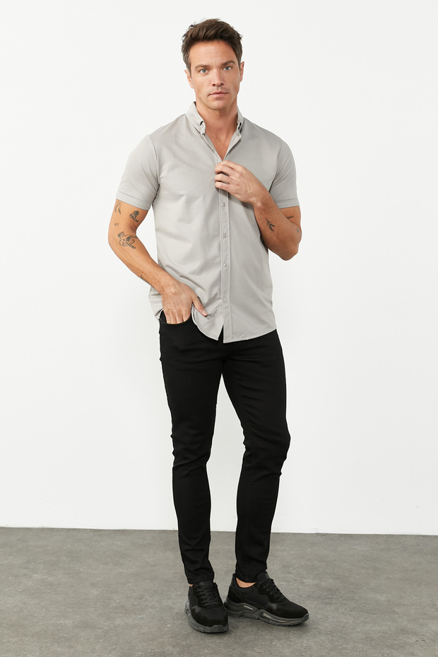 R-8752 ERKEK GÖMLEK - 5