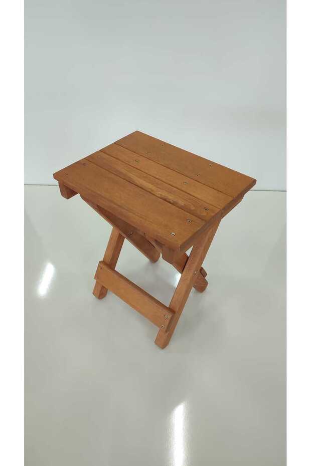 KATLANABİLİR AHŞAP TABURE - 1