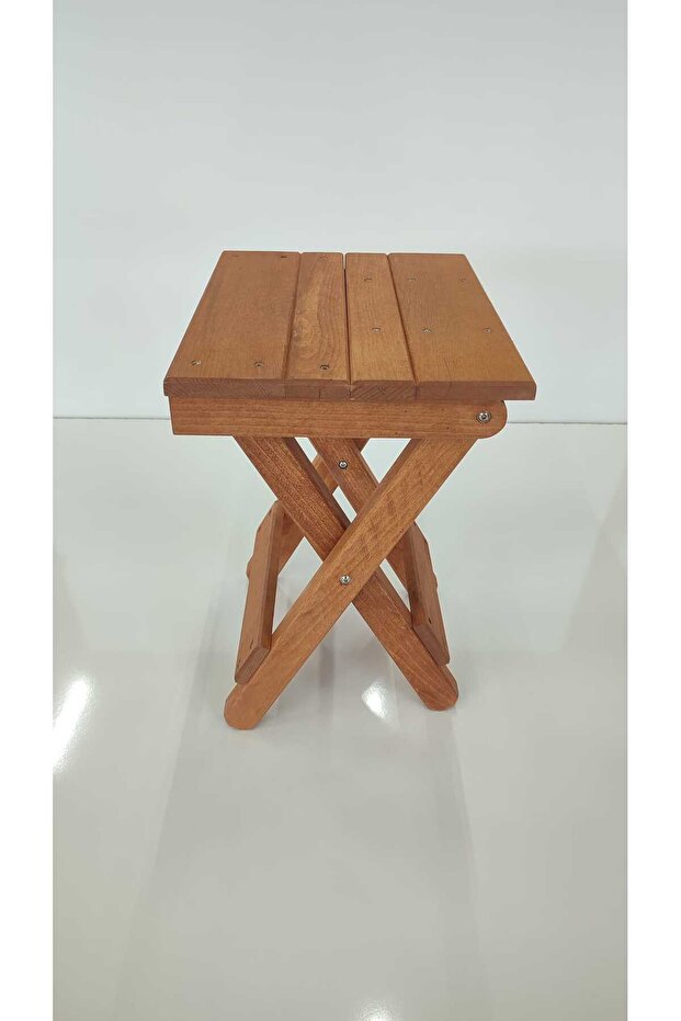 KATLANABİLİR AHŞAP TABURE - 4
