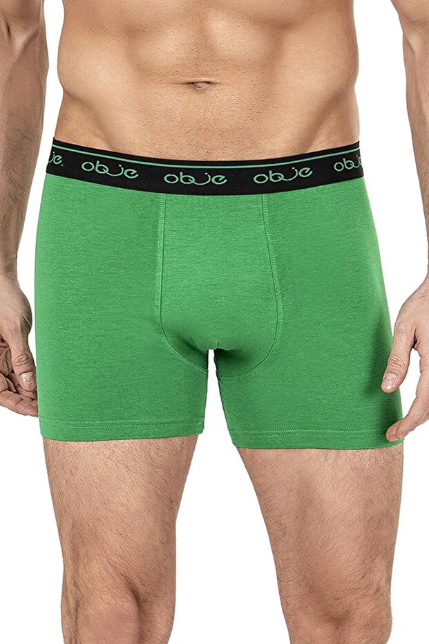 Yeşil Penye Modal Boxer - 1