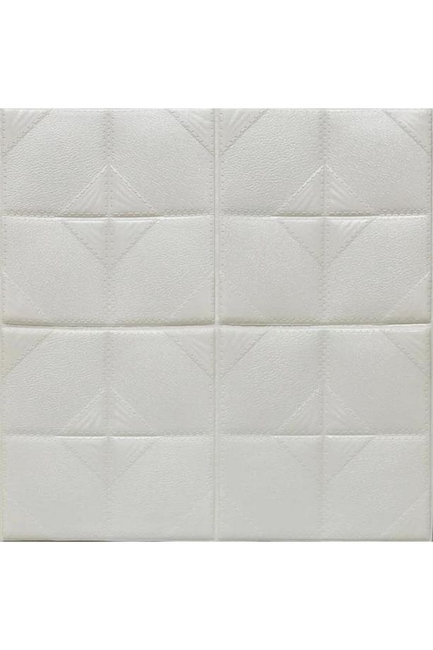 1 Adet 60x60cm Arkasını Göstermez 8mm Isı Yalıtımı Paneli Kalın Yapışkanlı Duvar Paneli Kağıdı - 1