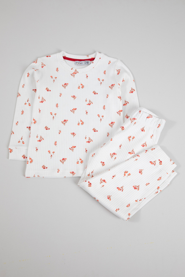 Σετ πιτζάμες με ραβδώσεις - 8