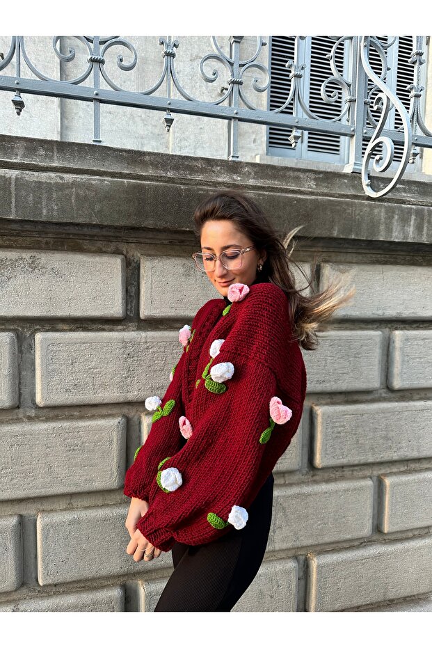 Cherry Lale Hırka - 6