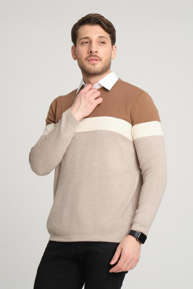 PULLOR BLOC DE CULOARE (E22-5701) - 4