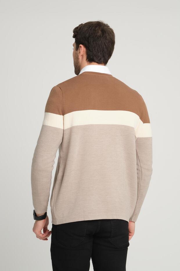 PULLOR BLOC DE CULOARE (E22-5701) - 5