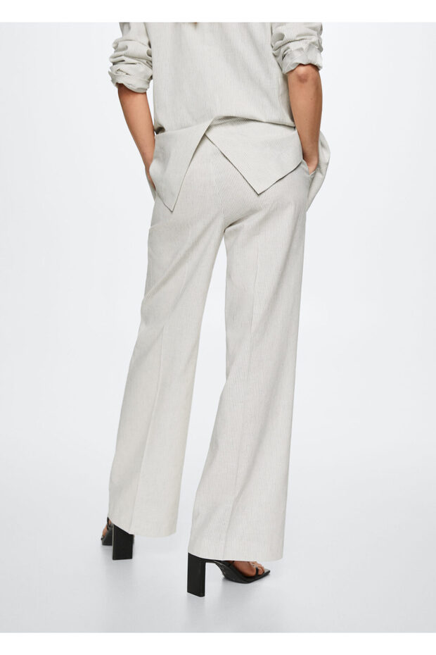 Kadın Natürel Pantolon - 9