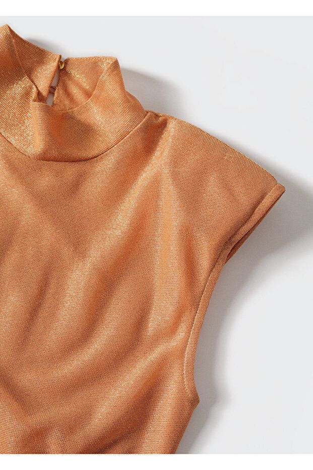 Turuncu Kadın Elbise  37061283 - 7