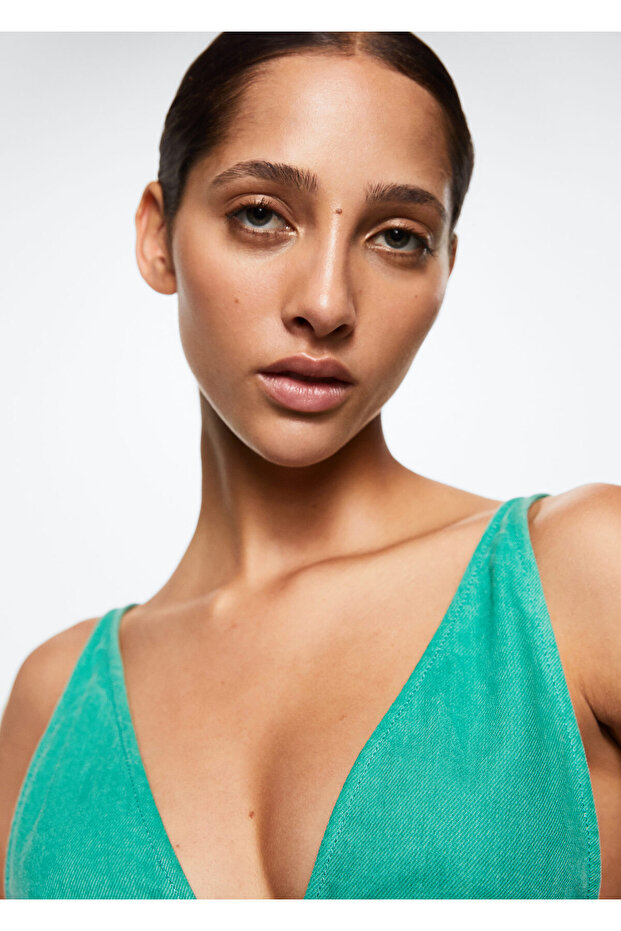 Yeşil Kadın Büstiyer  37041314 - 5