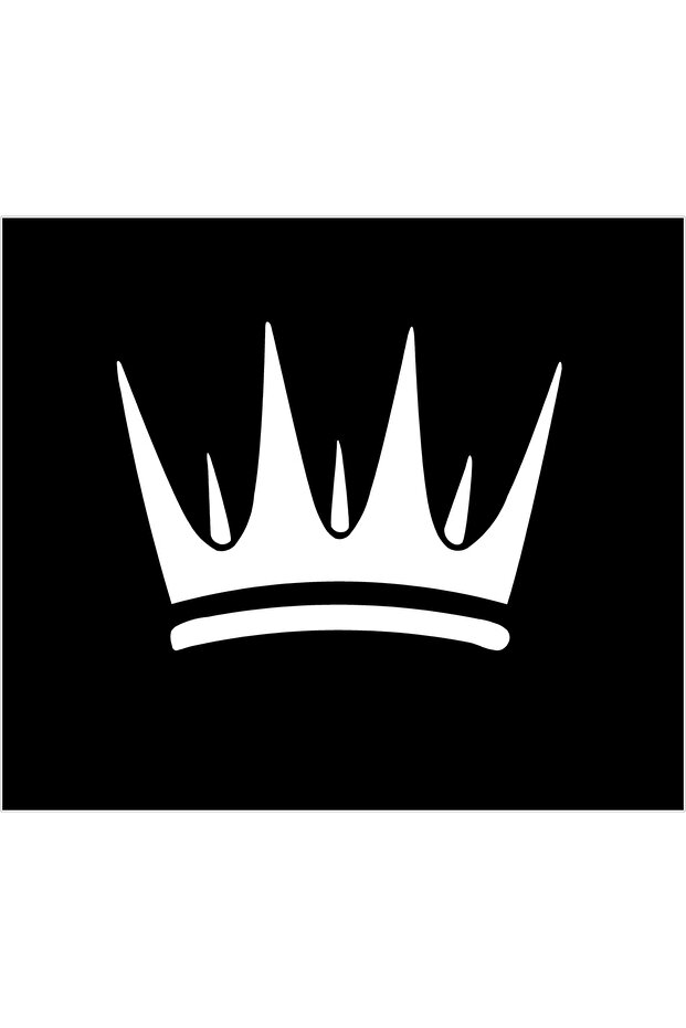 ملصق متعدد الأغراض على شكل تاج الملك - 1