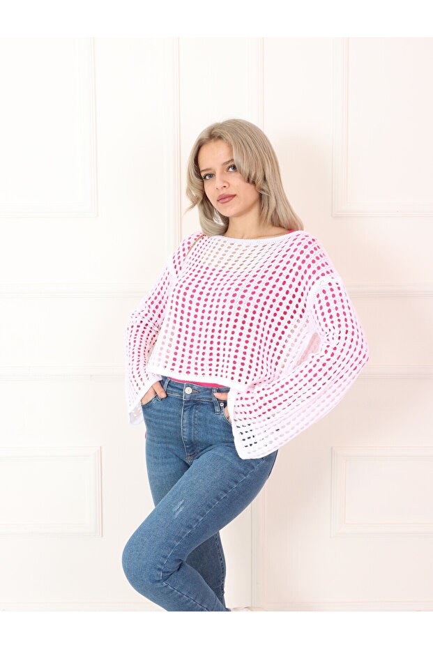 KAYIK YAKA ISPANYOL KOL FILE KAZAK - 1