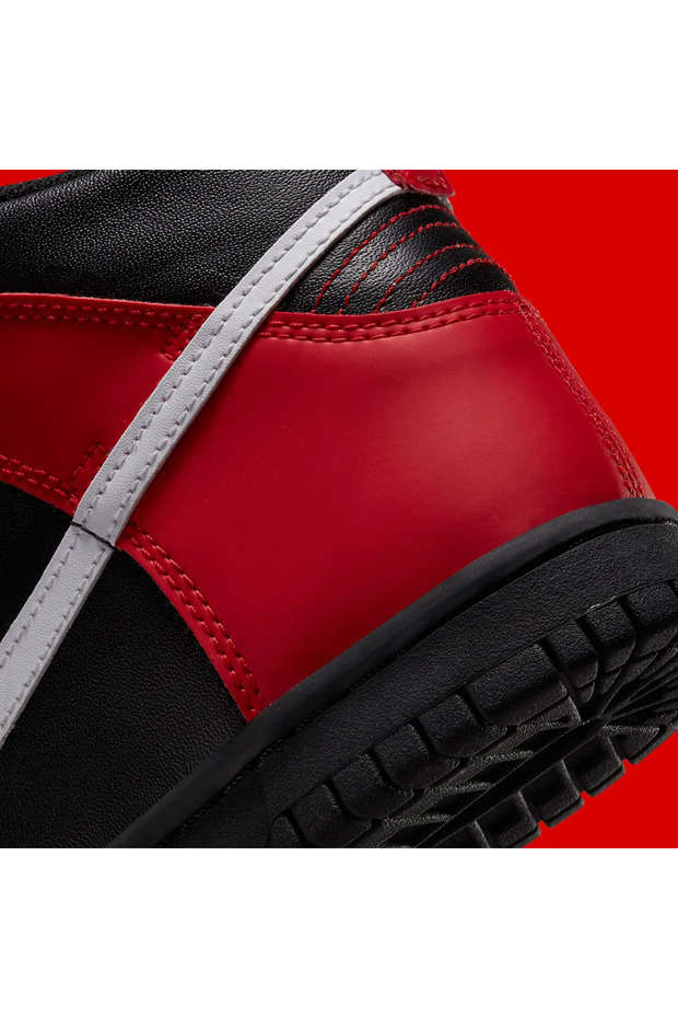 Dunk High Black Red - 7