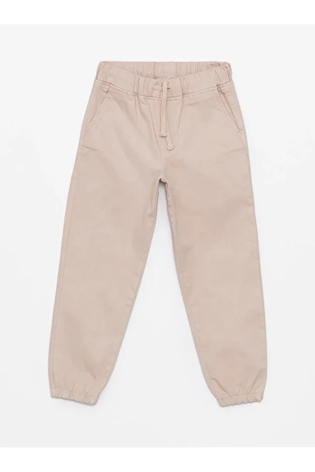 LCW ECO Beli Lastikli Kız Çocuk Jogger Pantolon - 1