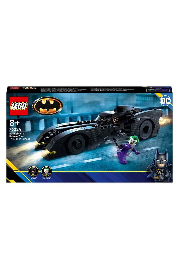 hngds DC Batmobile : Batman ’in Joker Takibi 76224, 8 Yaş ve Üzeri Çocuklar için Siyah Süper - 3