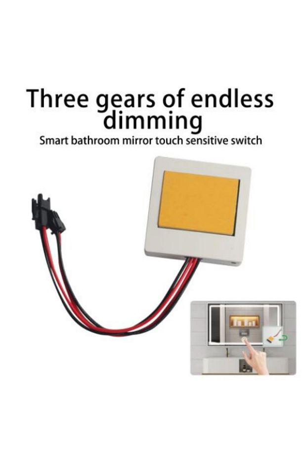 Dokunmatik (Touch) Ayna Arkası Sensör 12-24V 5A Led Işık Banyo Aynası Sensörü Mobilya Sensörü - 5