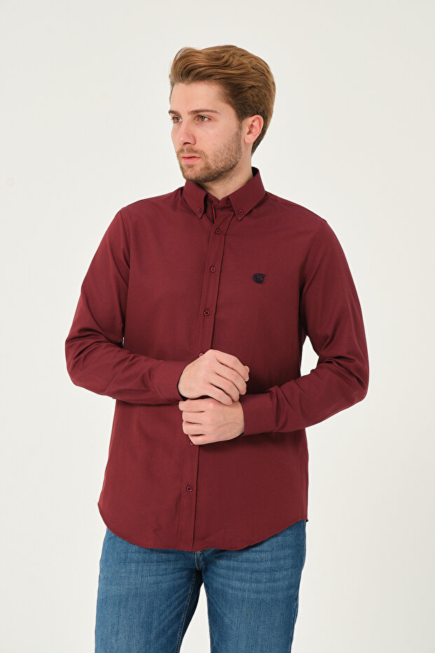 Regularfit Şeritli Gömlek - 4