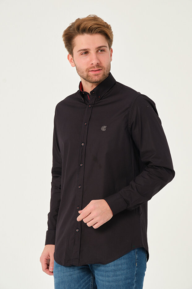 Regularfit Şeritli Gömlek - 3