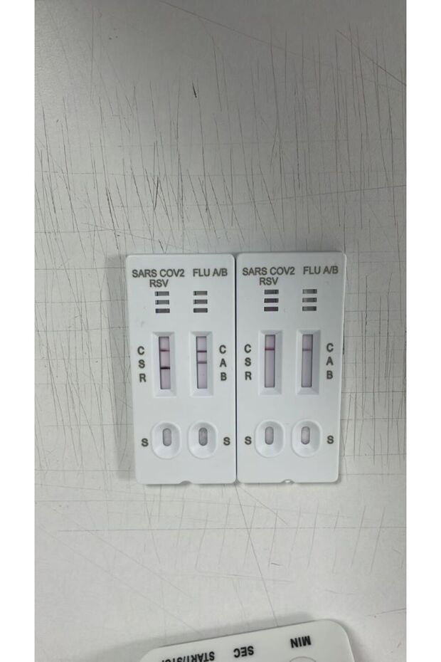 Rsv Test - 4'lü Test - 4ü 1 Arda Combo Rsv Kit Rapid Test - 1