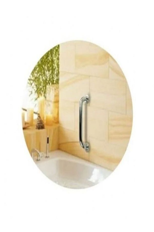 Krom Renkli Banyo Tutamağı (TUTACAĞI) Engelli Tutunma Barı 40 Cm - 2