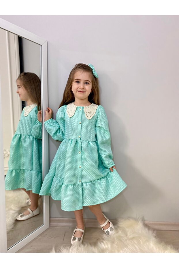 Ready Collar Children's Dress