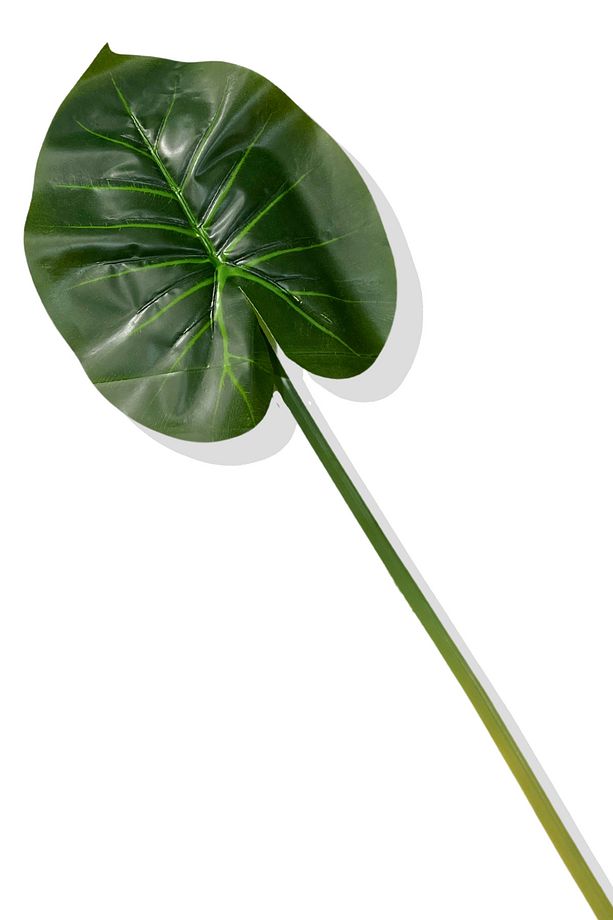 Yapay Bitki Tek Dal Fil Kulağı 52 Cm - 2