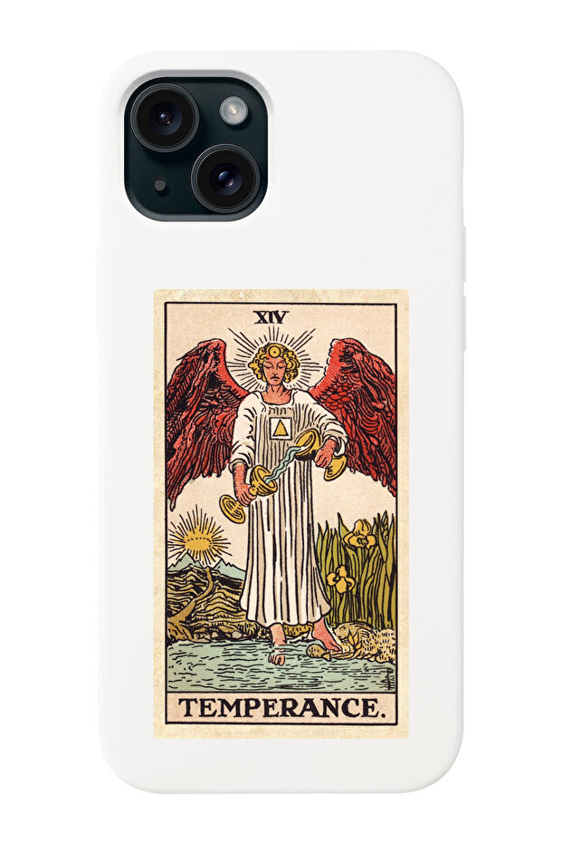 حافظة هاتف متوافقة مع هاتف Iphone 15 PLUS بنمط التارو - 1