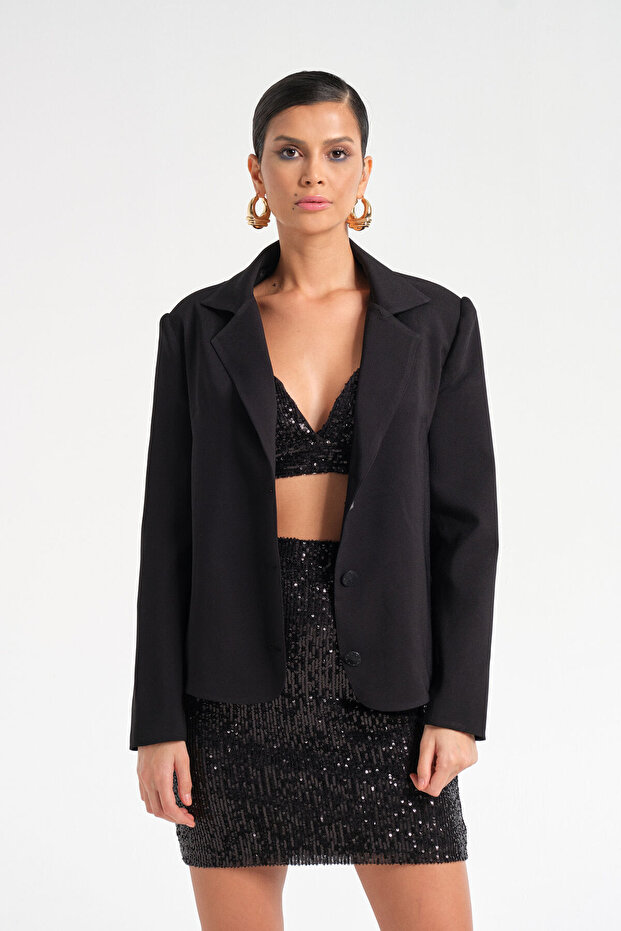 Trace Black Jacket - 2