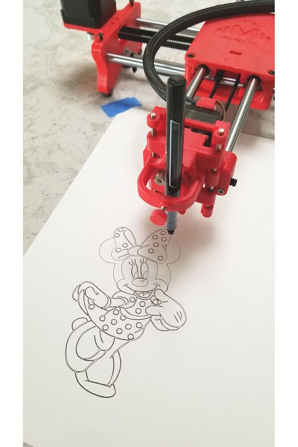ARDUİNO Drawing Robot ( ÇİZİM ROBOTU AXİDRAW ) [ SADECE PLASTİK SET ] - 4